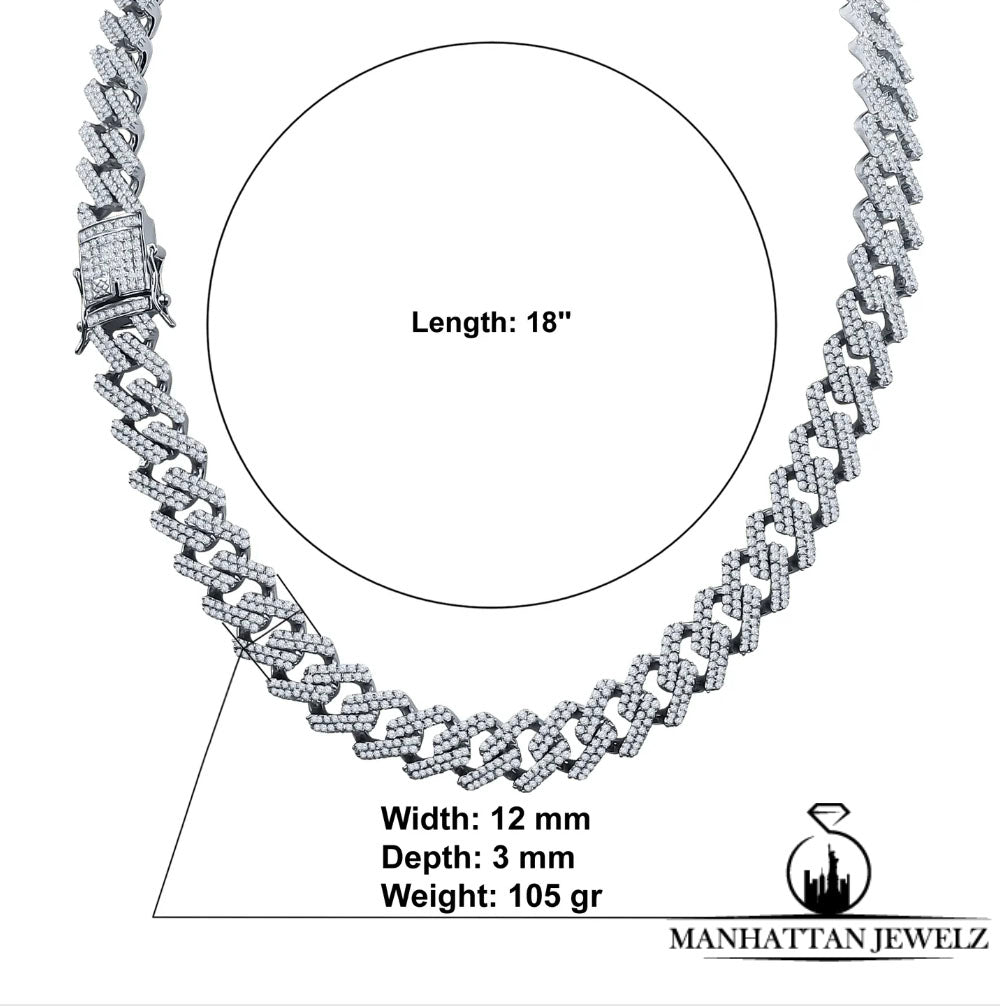 MOISSANITE MILANO CUBAN