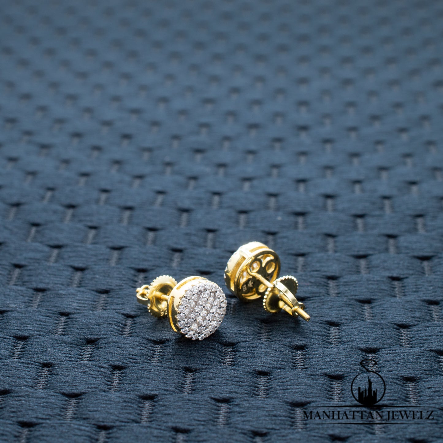 Moissanite Silver Earrings I M10003