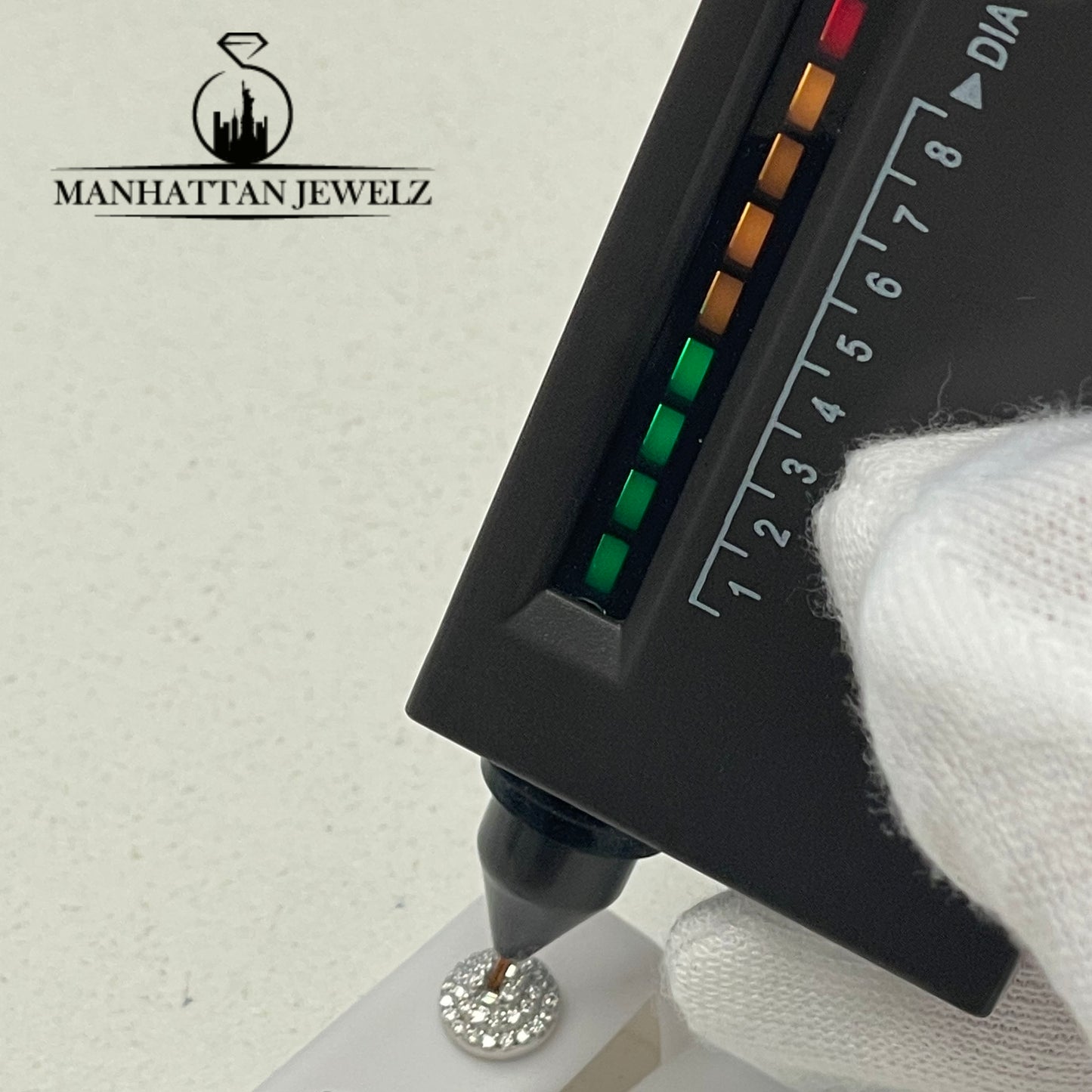 VVS Moissanite .925 Silver Earrings I 991641